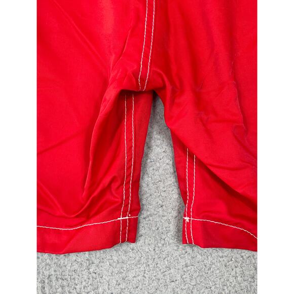 Toes On The Nose Mens Size 38 Red Board Shorts - Picture 4 of 10